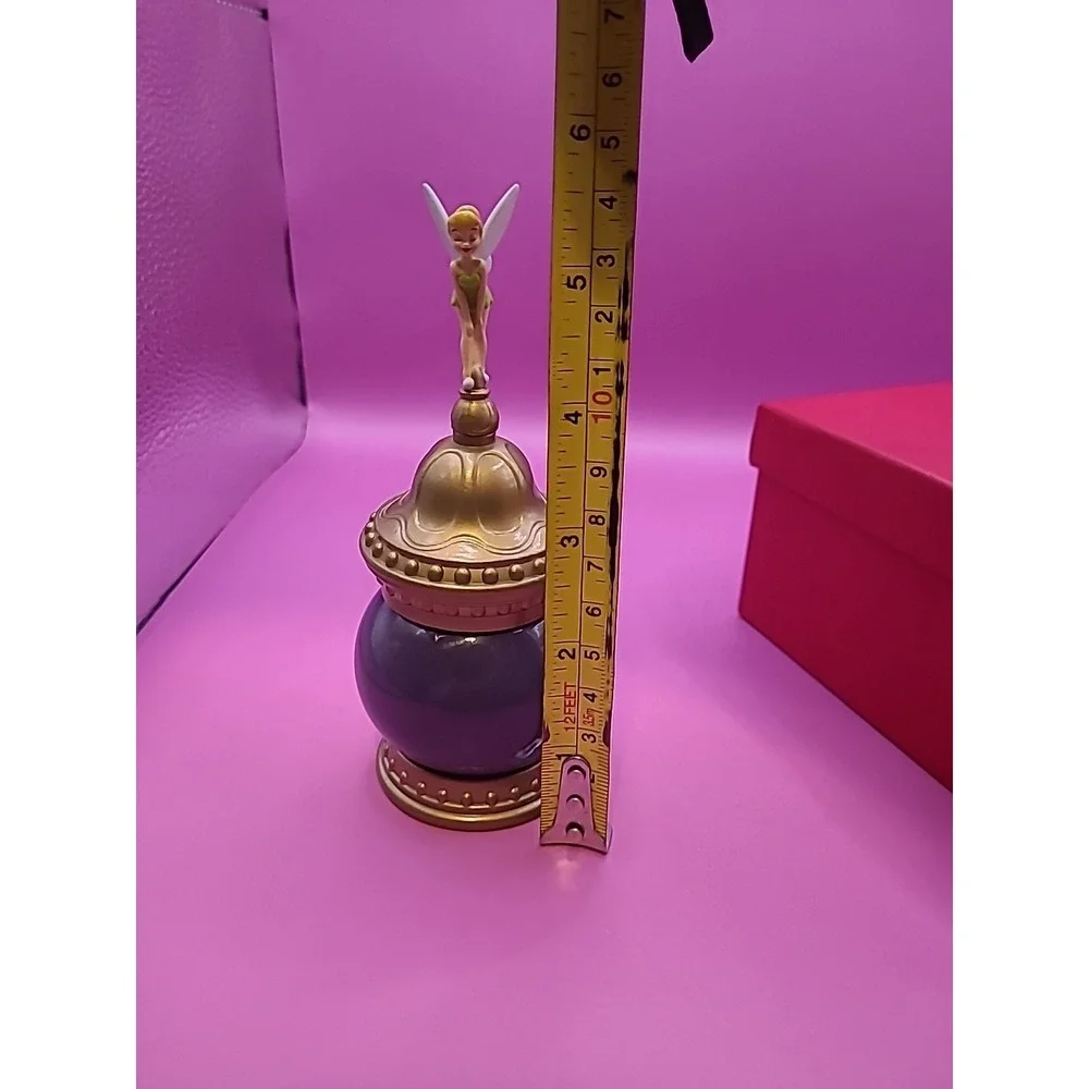 Limited Edition Disney Store 25th‎ Anniversary Tinker Bell Trinket Box LOT x2